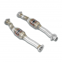 Silencioso delantero con catalizador metalico delantero Derecho-Izquierdo Sistema "Cat.-back" 100% de acero inoxidable - Para pa