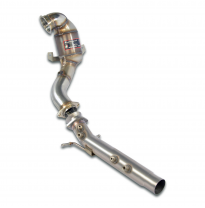 Kit de tubo de escape turbo + convertidor catalítico metálico 200 CPSI ALTERNATIVA: Downpipe kit para sistema de escape OEM, Ø70