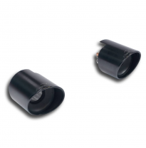 Endpipe kit Right - Left "Gun Metal Grey" O 120 Sistema de escape "Cat.-back" 100% de acero inoxidable - También para modelos co