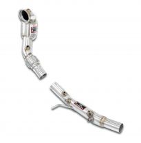 Turbo downpipe kit + Metallic catalytic converter 200 CPSI(Deletes GPF) Kit de tubo de bajada 100% acero inoxidable, para el sis