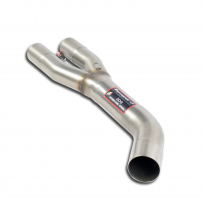 Tubo Central &quot;Y-Pipe&quot; - Nissan Gt-R 3.8 V6 Bi-Turbo (485 Cv) 2009 -&gt; 2011 Supersprint