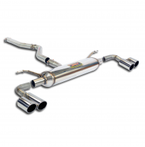 Tubo De Conexión + Escape Trasero Derecho-Izquierdo Oo80 - Bmw F20 / F21 114d (N47n Engine - 95 Cv) 2012 -&gt; 2015 Supersprint