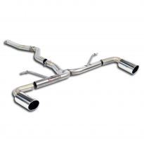 Tubo De Conexión + Tubo Trasero Derecho-Izquierdo  O90 (Anula Silencioso) - Bmw F20 / F21 116d (116 Cv) 2011 -&gt; 2014 Supersprint