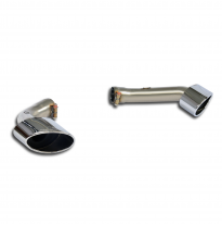 Kit Colas De Escape Derecha-Izquierda 150x105 (Para Paragolpes Oem) - Bmw E71 X6 40ix Xdrive (Motor N55) 2012 -&gt; 2014 Supersprin