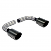 Colas De Escape Derecha-Izquierda O100 &quot;Negras&quot; - Bmw F26 X4 35i Xdrive (306 Cv) 2013 -&gt; 07/2014 (Twin Pipe System) Supersprint