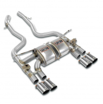 paquete de silenciador trasero Paquete de rendimiento BMW F82 M4 CS (460 CV - modelos con OPF) 2018 -> (con válvula) Rear muffle