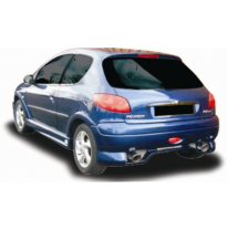 Paragolpe Peugeot 206 Badboy Trasero