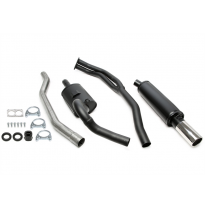 Sistema de escape deportivo TA Technix Tubo de escape: 1x80mm redondo / embridado Atención! El componente no se ofrece para su u