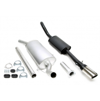 Sistema de escape deportivo TA Technix 1x70x90mm ovalado/con brida Atención! El componente no se ofrece para su uso en el tráfic