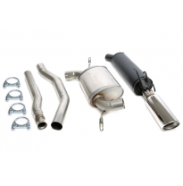 Sistema de escape deportivo TA Technix Tubo de escape: 1x100mm redondo / enrollado Atención! El componente no se ofrece para su