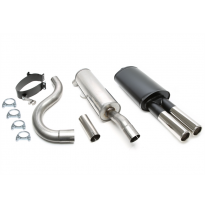 Sistema de escape deportivo TA Technix Tubo de escape: 2x70mm redondo / enrollado Atención! El componente no se ofrece para su u