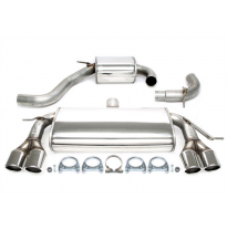 Sistema de acero inoxidable TA Technix Duplex Tubo de escape: 2x80 mm con homologación EG  Valido para: Audi A3 Sportback type 8