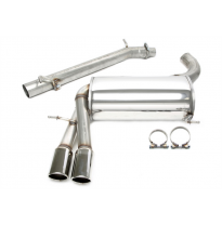 Sistema de acero inoxidable TA Technix Tubo de escape: 2x80 mm, redondo / enrollado Atención! El componente no se ofrece para su