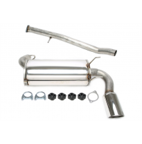 Sistema de acero inoxidable TA Technix Tubo de escape: 1x100 mm, redondo / enrollado Atención! El componente no se ofrece para s