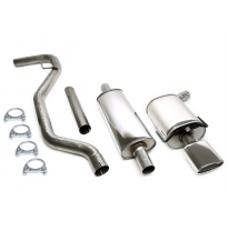 Sistema de acero inoxidable TA Technix Tubo de escape: 1x85x150 mm, ovalado / enrollado ¡Atención! El componente no se ofrece pa