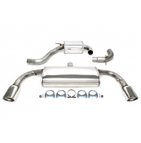 Sistema de acero inoxidable TA Technix Duplex Tubo de escape: 1x100 mm izquierdo y derecho con homologación CE e24-032391  Valid