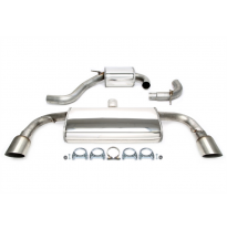 Sistema de acero inoxidable dúplex TA Technix Tubo de escape: 1x100 mm izquierdo y derecho afilados Atención! El componente no s