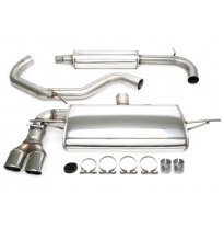 Sistema de acero inoxidable TA Technix Tubo de escape: 2x80mm Atención! El componente no se ofrece para su uso en el tráfico rod