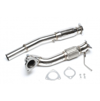 Downpipe de acero inoxidable TA Technix 3 / Downpipe de 76 mm con catalizador y paquete de juntas Conexión al turbocompresor est