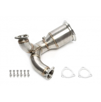 Downpipe de acero inoxidable TA Technix con tubo de catalizador y Conexión para sonda lambda  Valido para: Audi A4-S4, Tipo 8W-B