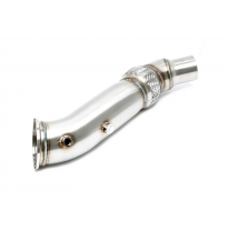 Downpipe de acero inoxidable TA Technix 4,5 de diámetro No valido para soporte (lug) upper conexión abrazadera de banda en V 135