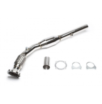 Downpipe de acero inoxidable TA Technix 2,5/ Downpipe de 63,5 mm con catalizador Conexión al turbocompresor K03 200 catalizador