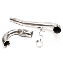 Downpipe de acero inoxidable TA Technix 3 / Downpipe de 76 mm para motores VAG 1.8 / 2.0l FSI Valido para Audi / Seat / Skoda /