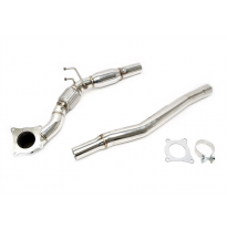 Downpipe Ta Technix De Acero Inoxidable Con Catalizador De 200 Celdas Ta Downpipe Technix Para Motores Vag 3/76mm Downpipe, Jueg