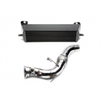 Kit de actualización TA Technix Intercooler + Downpipe  Intercooler: Dimensiones: Dimensión principal: 515 x 135 x 120 mm Conexi