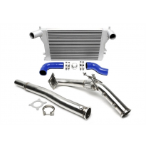 Kit de actualización TA Technix Kit de intercooler + Downpipe  Intercooler: Dimensiones: Dimensión de la red 595 mm x 400 mm x 5
