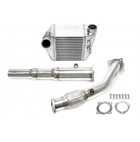 Ta Technix Upgrade Kit Intercooler Kit + Downpipe  Intercooler: Dimensiones: Dimensión De Red 170 Mm X 210 Mm Con Conexión Están