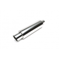 Escape trasero TA Technix inox sport universal 87 / 50mm redondo / afilado / biselado  acero inoxidable pulido Universalment