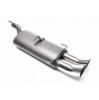 Silenciador trasero deportivo TA Technix Tubo de escape: 2x90 mm DTM con homologación CE e1-0210129  Valido para: Opel Astra F-C