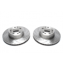 Juego De Discos De Freno Deportivos Ta Technix Eje Delantero Perforado + Ranurado + Ventilado Internamente Oem-Vergleichsnummer: