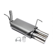 Escape trasero TA Technix sport Tubo de escape: 2x76mm redondo + embridado con homologación CE e1-0310508  Valido para: Opel