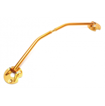 Refuerzo suspension de aluminio TA Technix delantero Color: dorado  Longitud ajustable por rosca