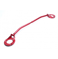 Ta Technix Aluminium Dome Strut Delantero Color: Rojo  Longitud Ajustable Por Rosca!  Valido Para: Bmw 3 Series E36 6cyl. All No