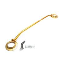 Ta Technix Aluminium Dome Strut Delantero Color: Oro  Longitud Ajustable Por Rosca 1e) Vw Passat (35i) Todos Los Modelos Excepto