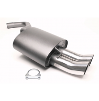 Silenciador trasero deportivo TA Technix Tubo de escape: 2x76 mm DTM con aprobación CE e1-0311379  Valido para:  BMW Serie 3 sed