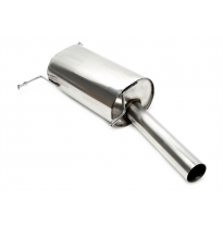 Silenciador trasero TA Technix 1x70 mm redondo/acero inoxidable afilado del sistema de acero inoxidable EVOG1A  apto para: VW Go