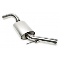 Silenciador intermedio TA Technix acero inoxidable del sistema de acero inoxidable de EVOG2A-xx  Valido para: VW Golf II, tipo 1