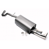 Silenciador trasero deportivo TA Technix Tubo de escape: 70x140 mm DTM Con homologación CE e1-0310133  Valido para: Audi A3, Tip