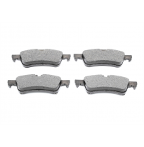 Juego de pastillas de freno Bosch para frenos de disco eje trasero Espesor/espesor 16,1 mm, ancho 123,2 mm, alto 43,8 mm, Sistem