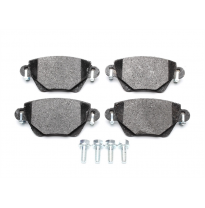 Juego de pastillas de freno Bosch para frenos de disco eje trasero Espesor/espesor 16 mm, ancho 115,9 mm, Altura 51,8 mm Caracte