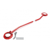 Refuerzo suspension delantera de acero TA Technix Color: rojo (recubrimiento de polvo) Longitud ajustable mediante rosca 16V/VR6