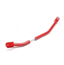 Soporte De Horquilla Inferior Delantera De Acero Ta Technix Color: Rojo (Recubrimiento De Polvo) ¡Largo Ajustable Por Rosca!  Va