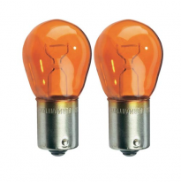 Caja De 2 Lamparas Valeo, 32103, 1 Polo, 12 V, Py21w, Bau15s .