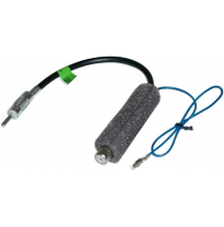 Conector Antena Amplificado Con Cable Iso Hembra a Din Macho Antena, Vw, Audi