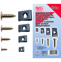 Tornillos Y Tuercas Grapas Tipo &quot;U&quot; - 170 Piezas