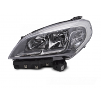 FARO DELANTERO IZQUIERDO CROMADO TYC PARA FIAT DOBLO 14-22